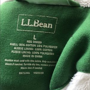 LL Bean Zip Up